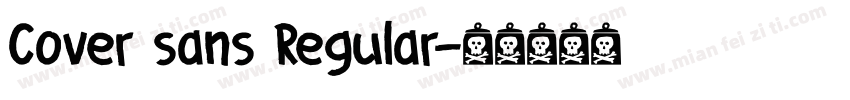 Cover sans Regular字体转换